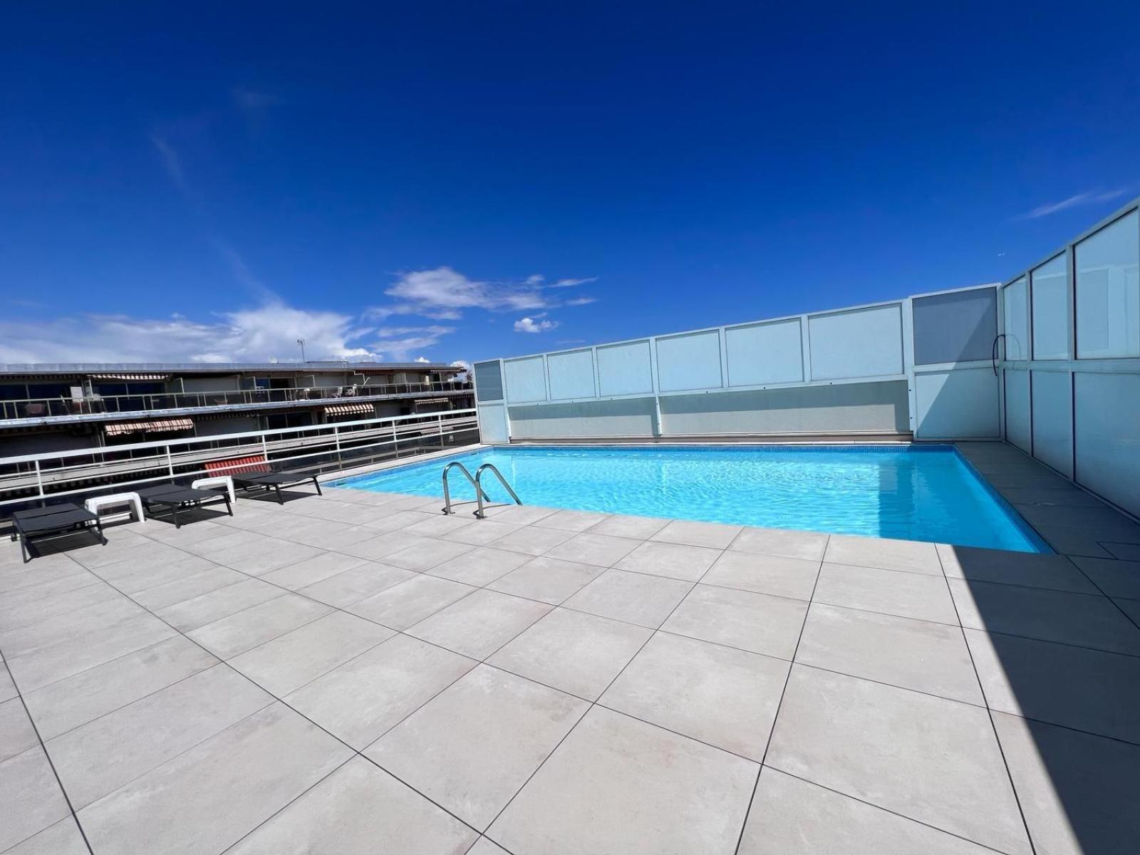 ז'ואן-לה-פינס Villa D'Este - Apt 4 Prs - Clim - 300M Plage - Piscine-Parking En Option מראה חיצוני תמונה